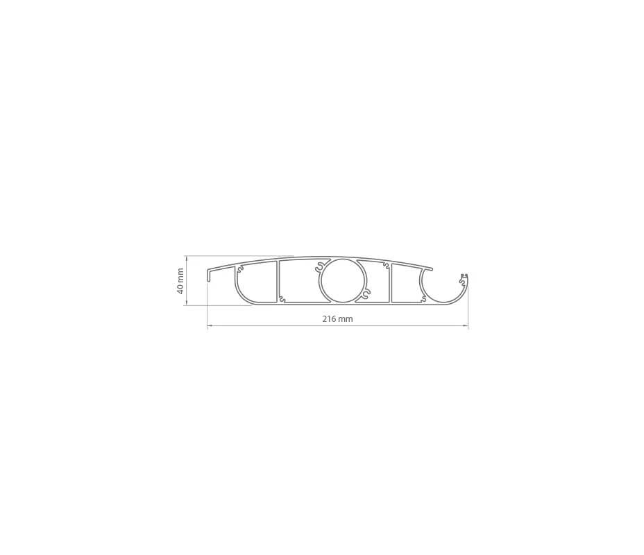 Pergola 400 Secțiune 2- Ermetica Fenster